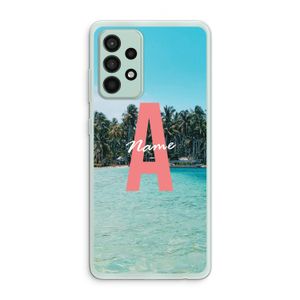 Pacific Dream: Samsung Galaxy A52s 5G Transparant Hoesje