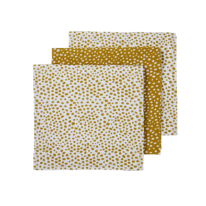 Hydrofiele Luiers 3-pack Cheetah - Honey Gold - 70x70cm