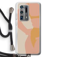 Bikini body: Huawei P40 Pro Plus Transparant Hoesje met koord