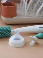 Borstel voor babyfles BEABA saliegroen