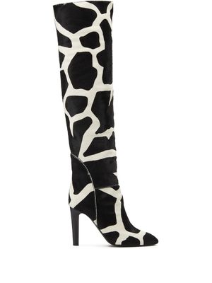 Giuseppe Zanotti bottes Hattie 105 mm - Noir