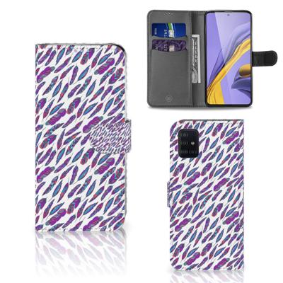 Samsung Galaxy A51 | Telefoon Hoesje | Feathers Color Samsung Galaxy A51 | Telefoon Hoesje | Feathers Color