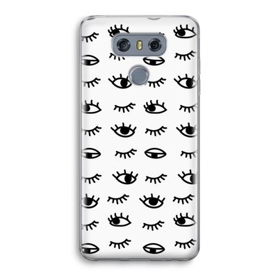 Eye pattern #2: LG G6 Transparant Hoesje