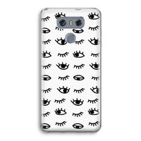 Eye pattern #2: LG G6 Transparant Hoesje