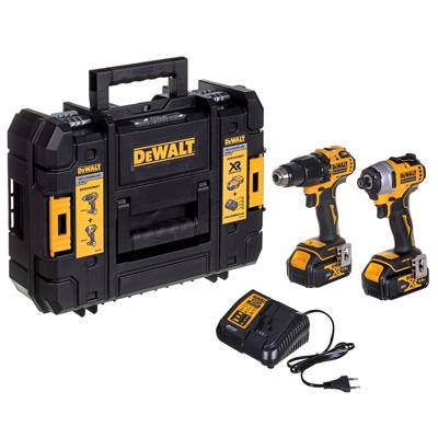 ELEKTRISCH GEREEDSCHAP COMBO DEWALT DCK2062M2TT (DCD709+DCF809) 18V 2X4,0AH
