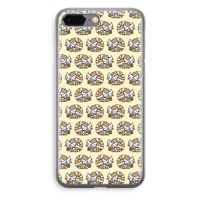 Slapende poes: iPhone 8 Plus Transparant Hoesje