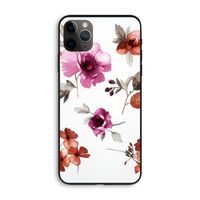 Geschilderde bloemen: iPhone 11 Pro Max Biologisch afbreekbaar hoesje