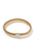 John Hardy bracelet Classic Chain en or 18ct pavé de diamants - thumbnail