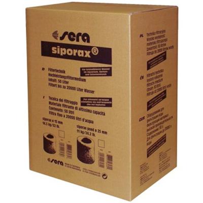 Sera Siporax Pond Professional 25mm - Eco-vriendelijke Filtermedia, 50L, 11kg voor Kraakhelder Vijverwater