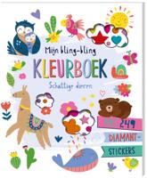 Mijn bling-bling kleurboek - Schattige dieren (Paperback)