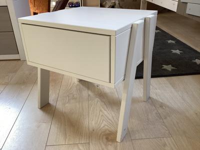 Lifetime nachtkastje met lade wit excl. grepen