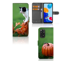 Xiaomi Redmi Note 11/11S Telefoonhoesje met Pasjes Kitten - thumbnail