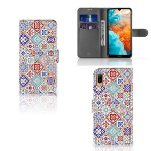 Huawei Y6 (2019) Bookcase Tiles Color