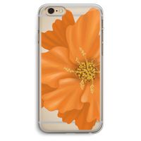 Orange Ellila flower: iPhone 6 Plus / 6S Plus Transparant Hoesje