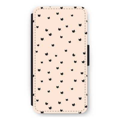 Kleine kattenkopjes: iPhone 11 Flip Hoesje