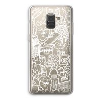 Vexx Mixtape #2: Samsung Galaxy A8 (2018) Transparant Hoesje