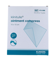 Klinion Klinutelle Zalfkompres 10x10cm