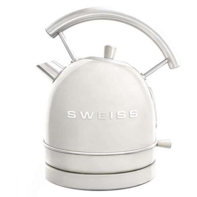 Vintage Waterkoker - SWEISS - KTL8 - 2200 W - 1,8 L - 360° Voet - Beige