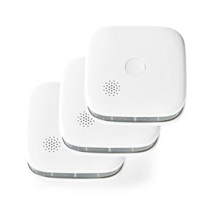 Nedis SmartLife Rookmelder | Wi-Fi | EN 14604 | 85 dB | 3 stuks | 1 stuks - WIFIDS20WT3 WIFIDS20WT3