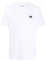 Philipp Plein t-shirt à patch logo - Blanc