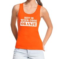 Oranje Code Oranje tanktop / mouwloos shirt dames