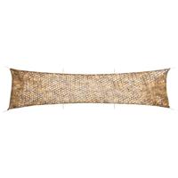 VidaXL Camouflagenet met opbergzak 613x138 cm zandkleurig