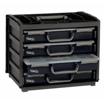 Raaco Handy Box met 4 vakkendozen Silverline - 139113 - 139113
