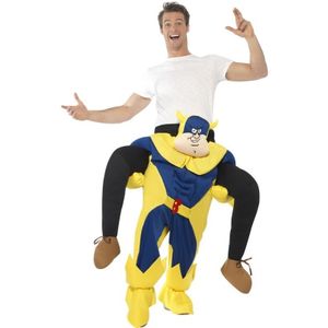 Instapkostuum bananaman voor volwassenen