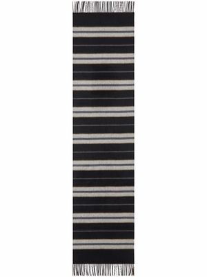 Burberry écharpe réversible en cachemire à carreaux - Noir