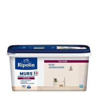 RIPOLIN Fluweelkleurige verf voor muren, radiatorhoutwerk - roze