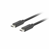 USB-C-kabel Lanberg CA-CMCM-32CU-0018-BK Zwart 1,8 m - thumbnail