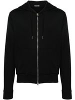 TOM FORD hoodie en jersey à fermeture zippée - Noir