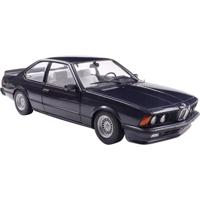 Solido Auto BMW 635 CSI (E24) flitsers blauw Kant-en-klaar model Personenauto (model)
