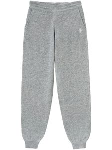 Sporty & Rich pantalon de jogging à logo brodé - Gris