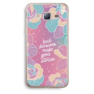 Good stories: Samsung Galaxy J3 (2016) Transparant Hoesje