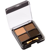 Christian Faye Eyeshadow quattro brown (1 st) - thumbnail