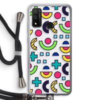 8-bit N°6: Huawei P Smart (2020) Transparant Hoesje met koord
