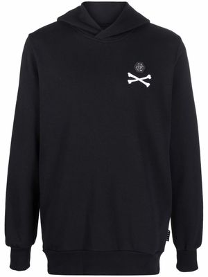 Philipp Plein hoodie à imprimé graphique - Noir
