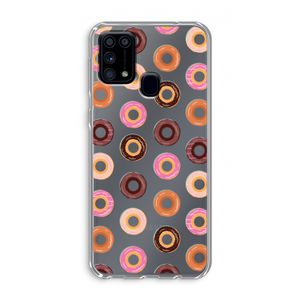 Donuts: Samsung Galaxy M31 Transparant Hoesje