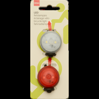 HEMA Fietslampjes zwart basic bij Jumbo