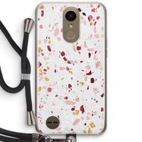 Terrazzo N°9: LG K10 (2017) Transparant Hoesje met koord