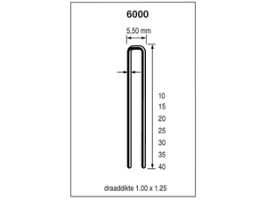 Dutack Niet serie 6000 CRvs hars 30mm ds 4 duizend - 5028039