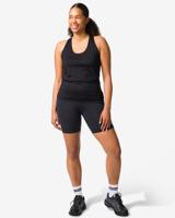 HEMA Damesbikershort kort zwart (zwart)