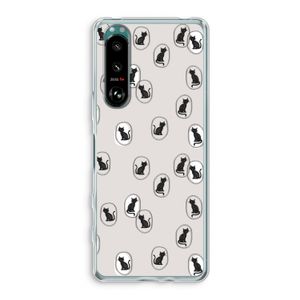 Miauw: Sony Xperia 5 III Transparant Hoesje