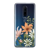 Floral bouquet: OnePlus 7 Pro Transparant Hoesje