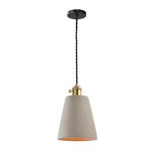 QUVIO Hanglamp beton langwerpig grijs - QUV5094L-GREY