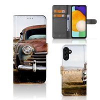 Samsung Galaxy A04s | Samsung Galaxy A13 5G Telefoonhoesje met foto Vintage Auto