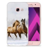 Samsung Galaxy A3 2017 | TPU Hoesje | Paarden