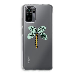 Palmboom: Xiaomi Redmi Note 10 Pro Transparant Hoesje
