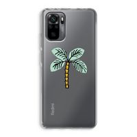 Palmboom: Xiaomi Redmi Note 10 Pro Transparant Hoesje